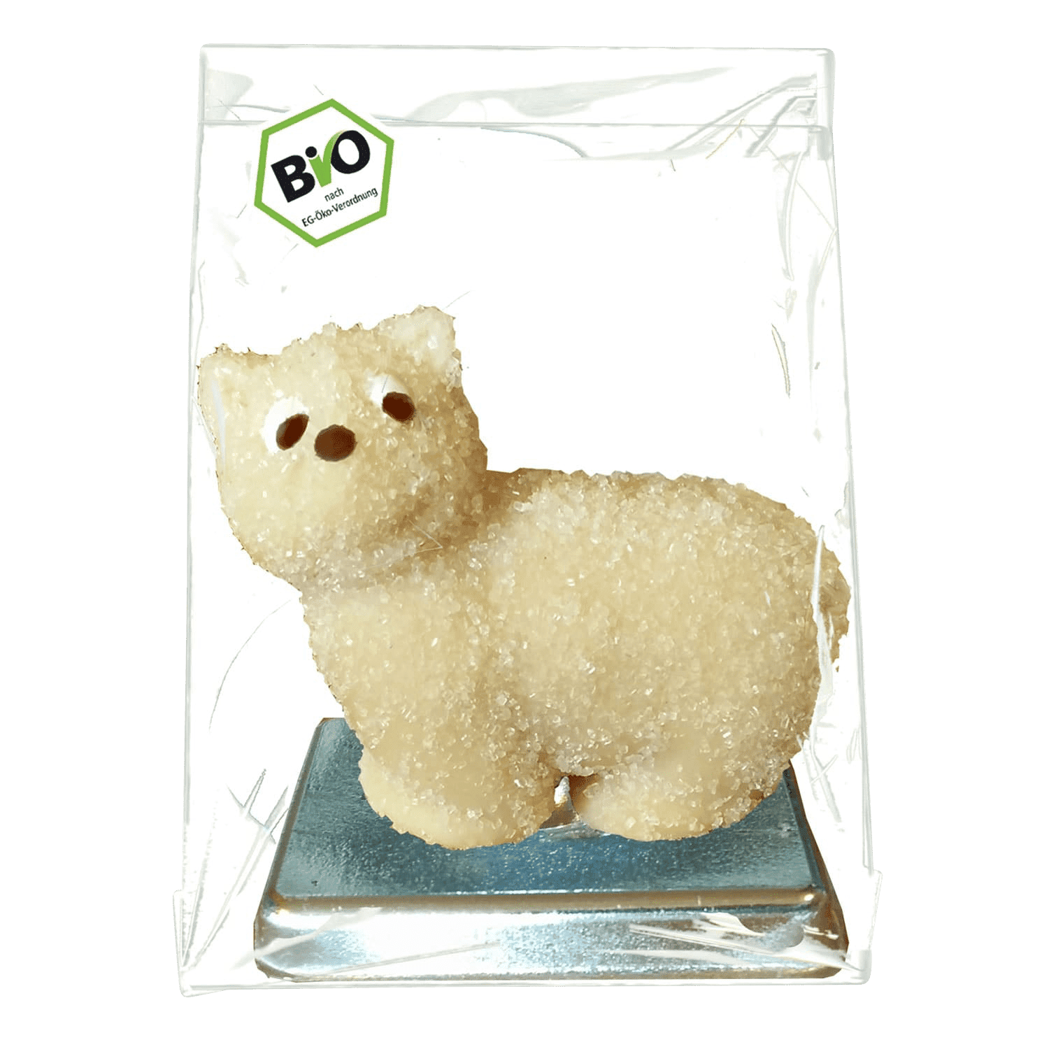 Polar Bear ''Lars'' Made Of Fine Marzipan, Organic, 45g