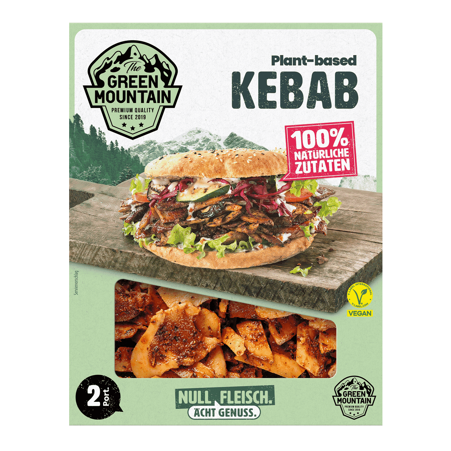 Veganes Plant-Based Kebab, 180g