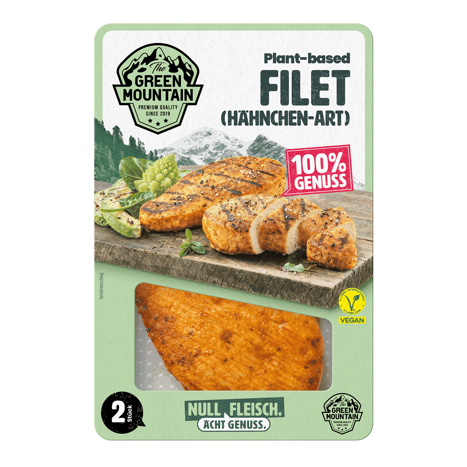 Veganes Plant-Based Filet (Hähnchen-Art), 280g