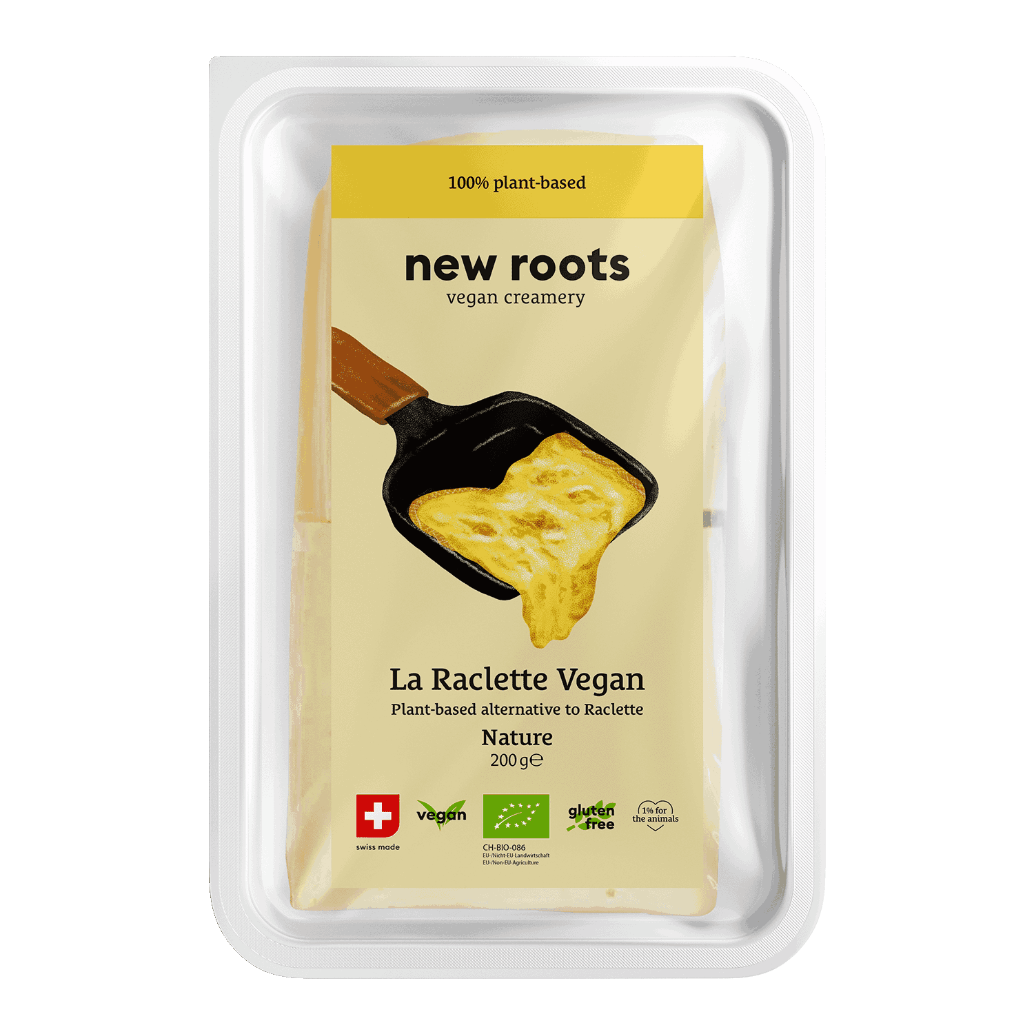 LA RACLETTE VEGAN Nature, BIO, 200g