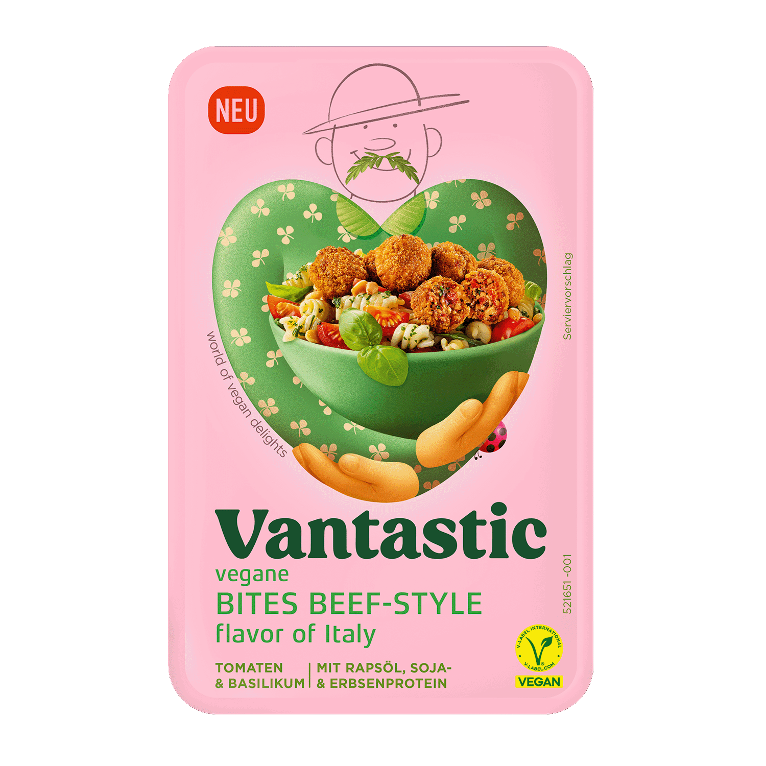 Vegane Bites Beef-Style flavor of Italy, 180g