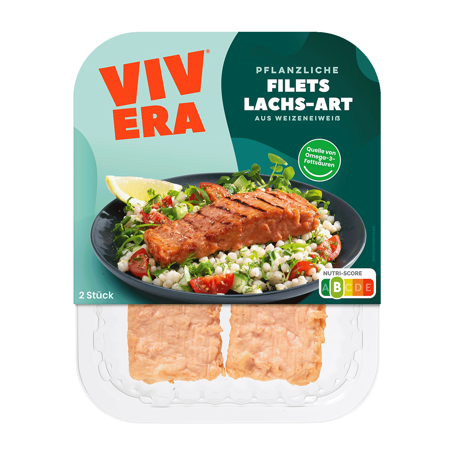 pflanzliche Filets Lachs-Art, 200g