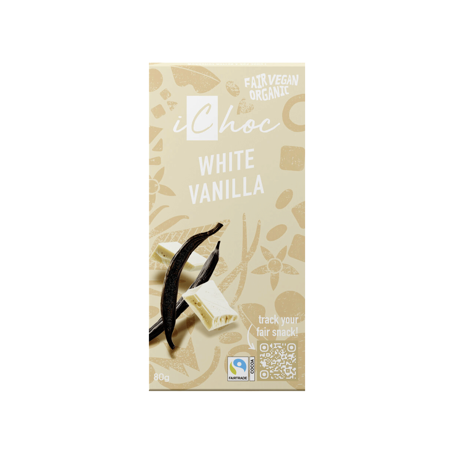 White Vanilla, BIO, 80g