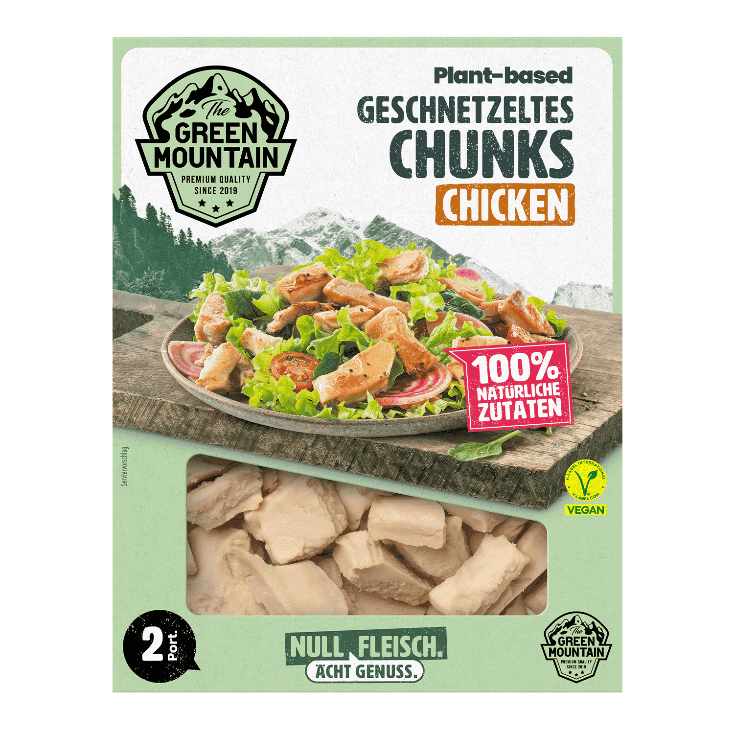 Plant-Based Chicken Chunks, 180g