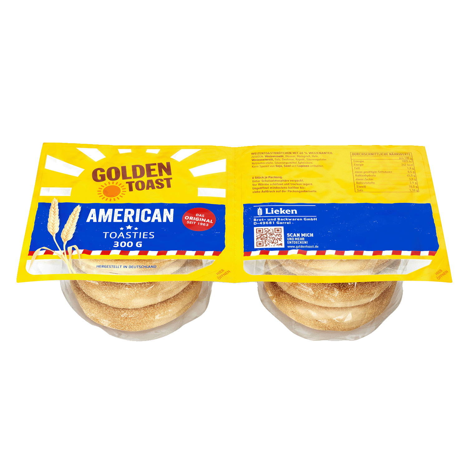 American Toasties, 300g