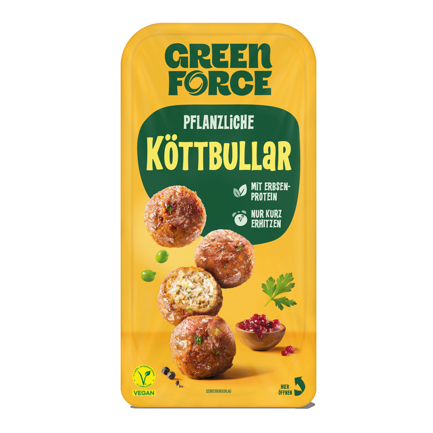 Vegan Köttbullar, 180g