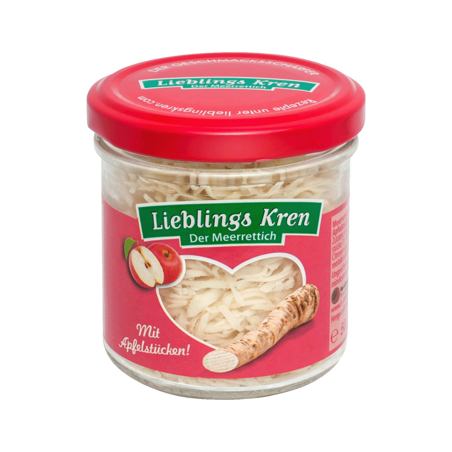 The Horseradish with Apple Pieces, 50g