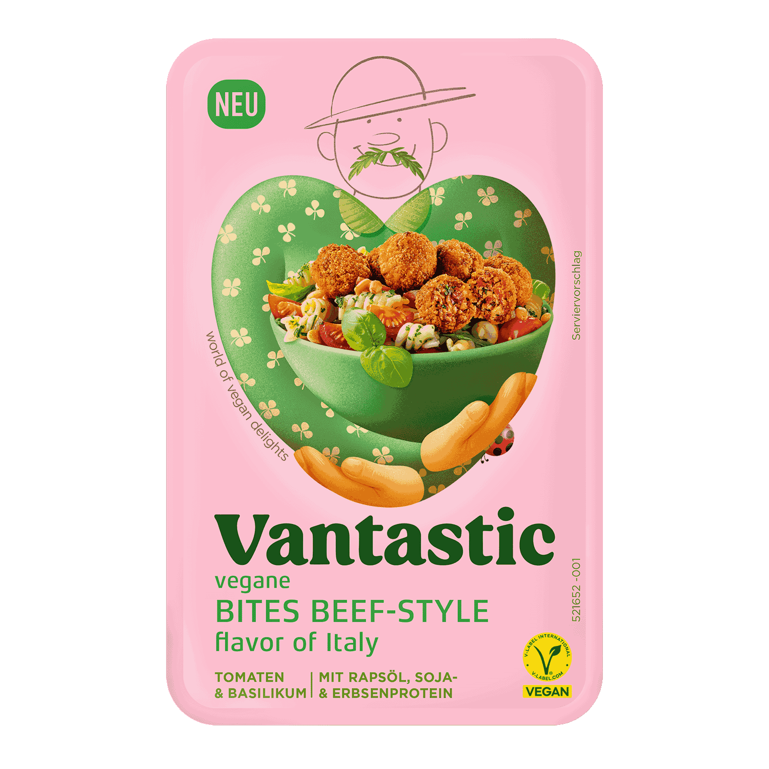 Vegan Bites Beef-Style flavour of Italy, 180g