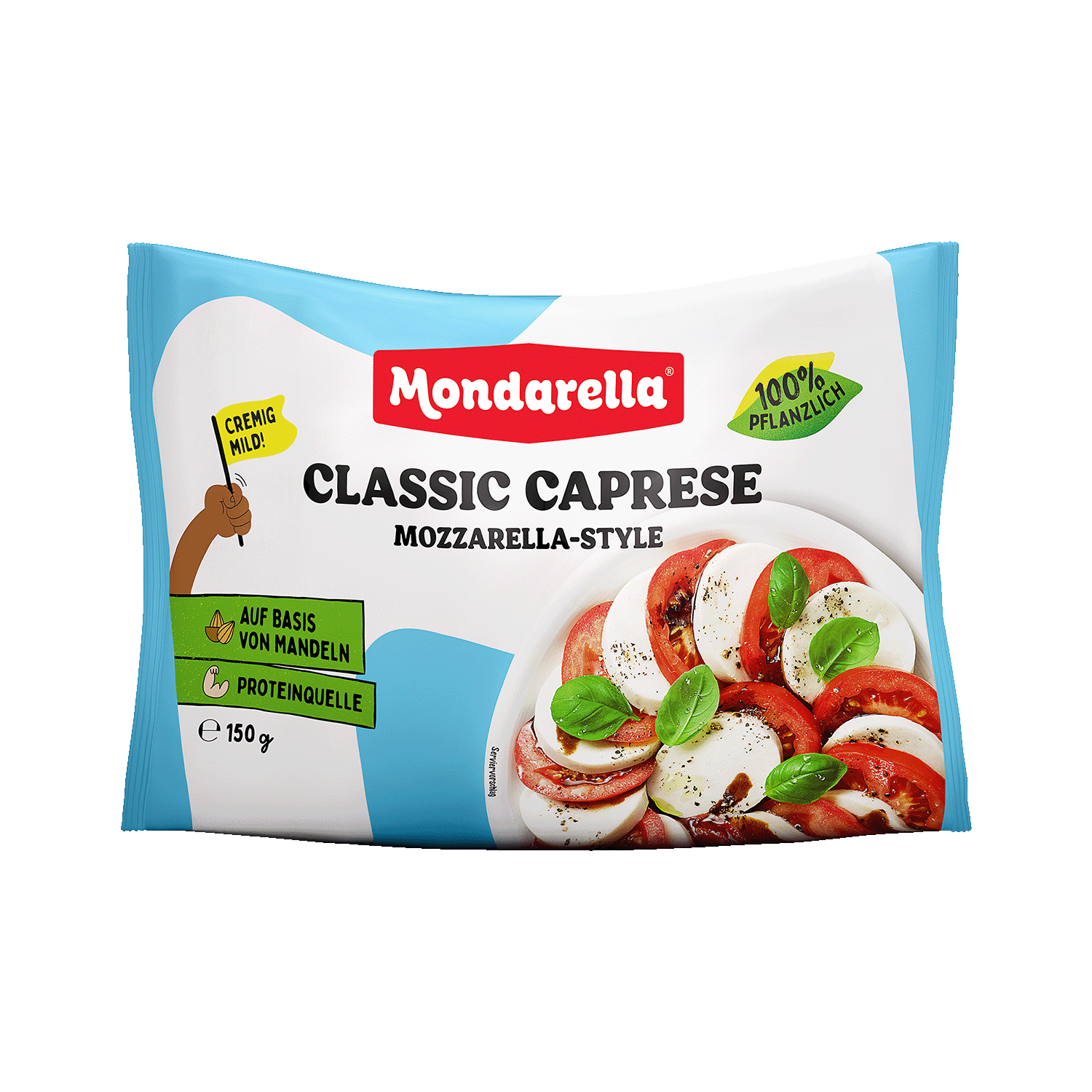 Pflanzliche Mozzarella-Alternative, 150g