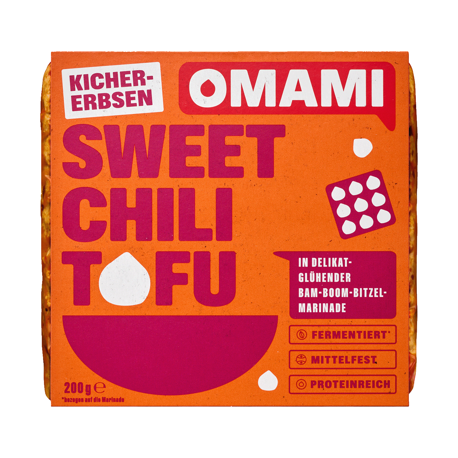 Kichererbsentofu Sweet Chili, 200g