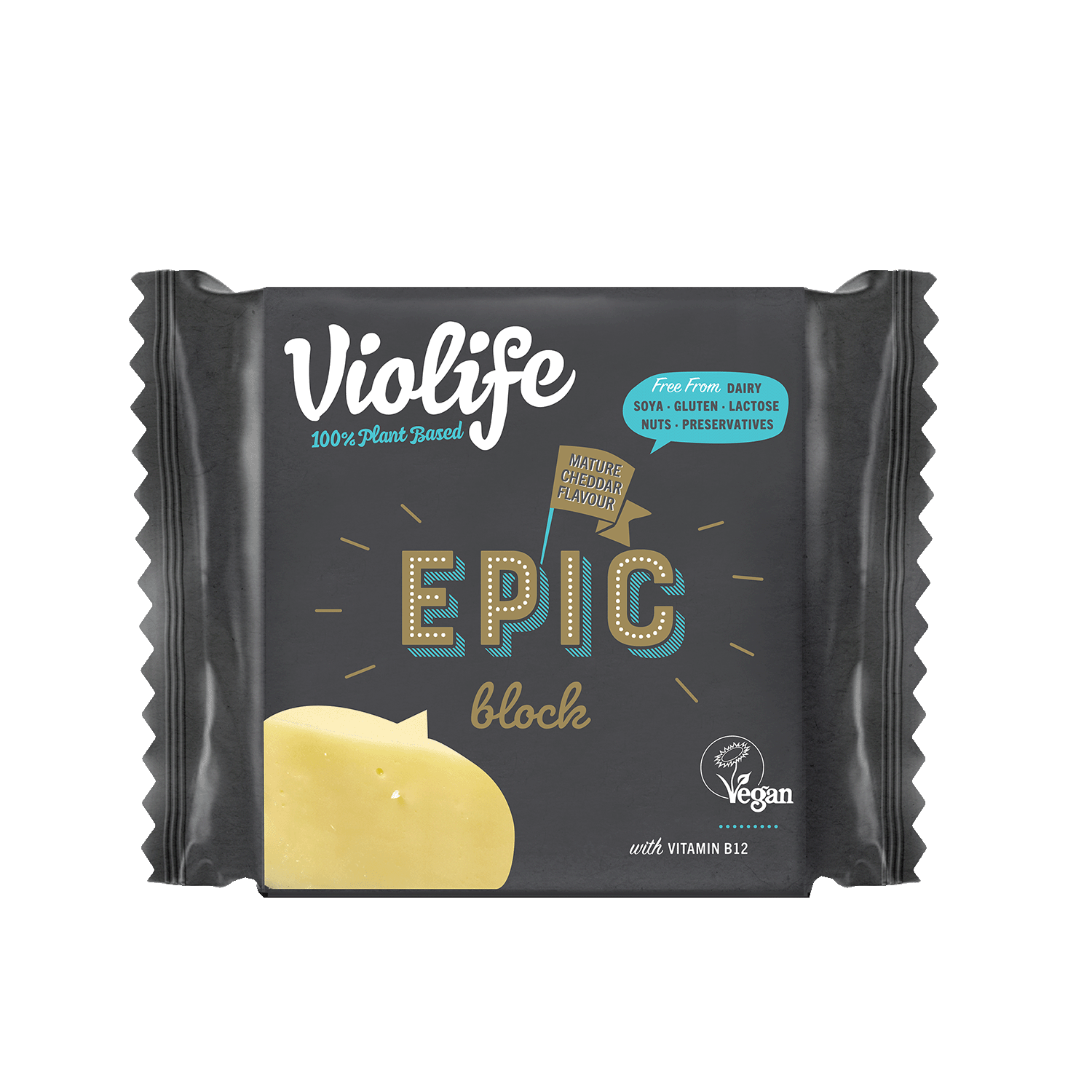 Block Epic Mature With Cheddar Flavour, 200g