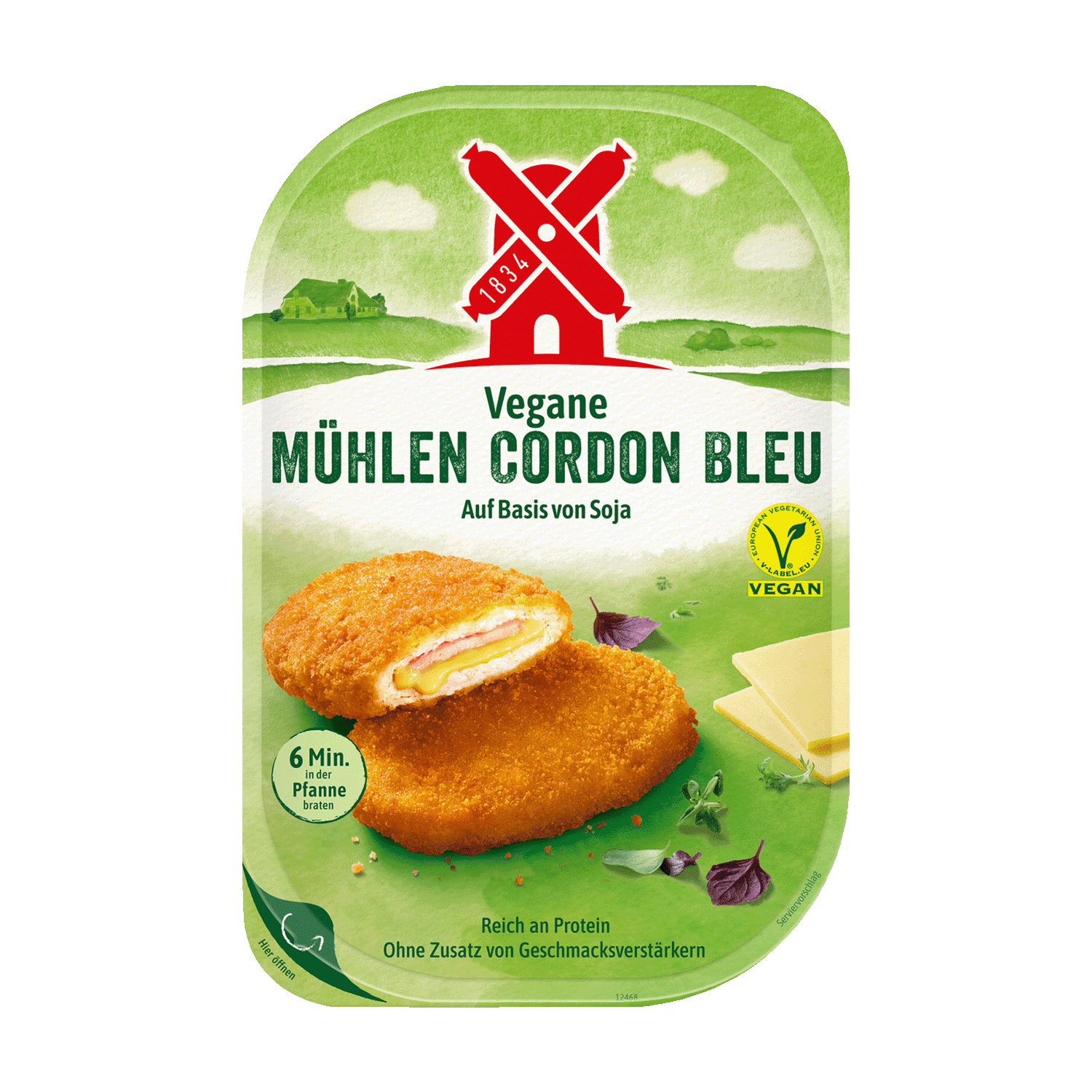 Vegane Mühlen Cordon Bleu, 200g