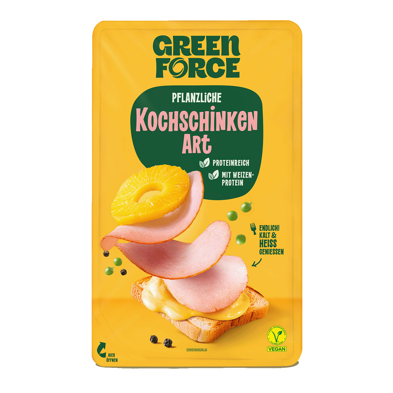 Vegan Cold Cuts Cooked Ham Style, 70g