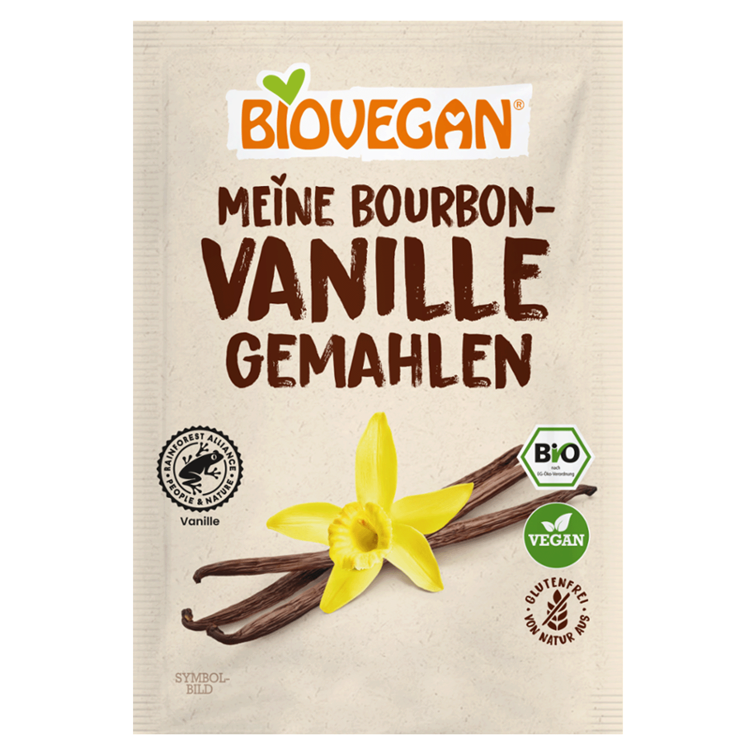 Bourbon-Vanille Gemahlen, BIO, 5g