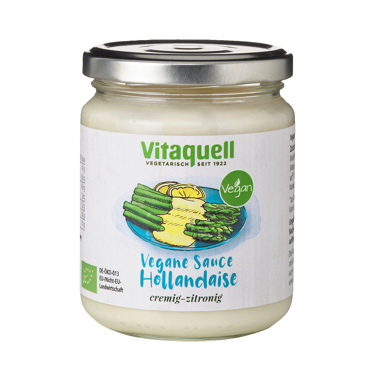 Vegan Hollandaise Sauce, Organic, 210ml