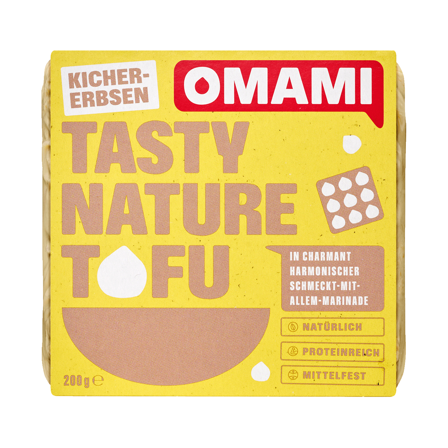 Kichererbsentofu Tasty Nature, 200g