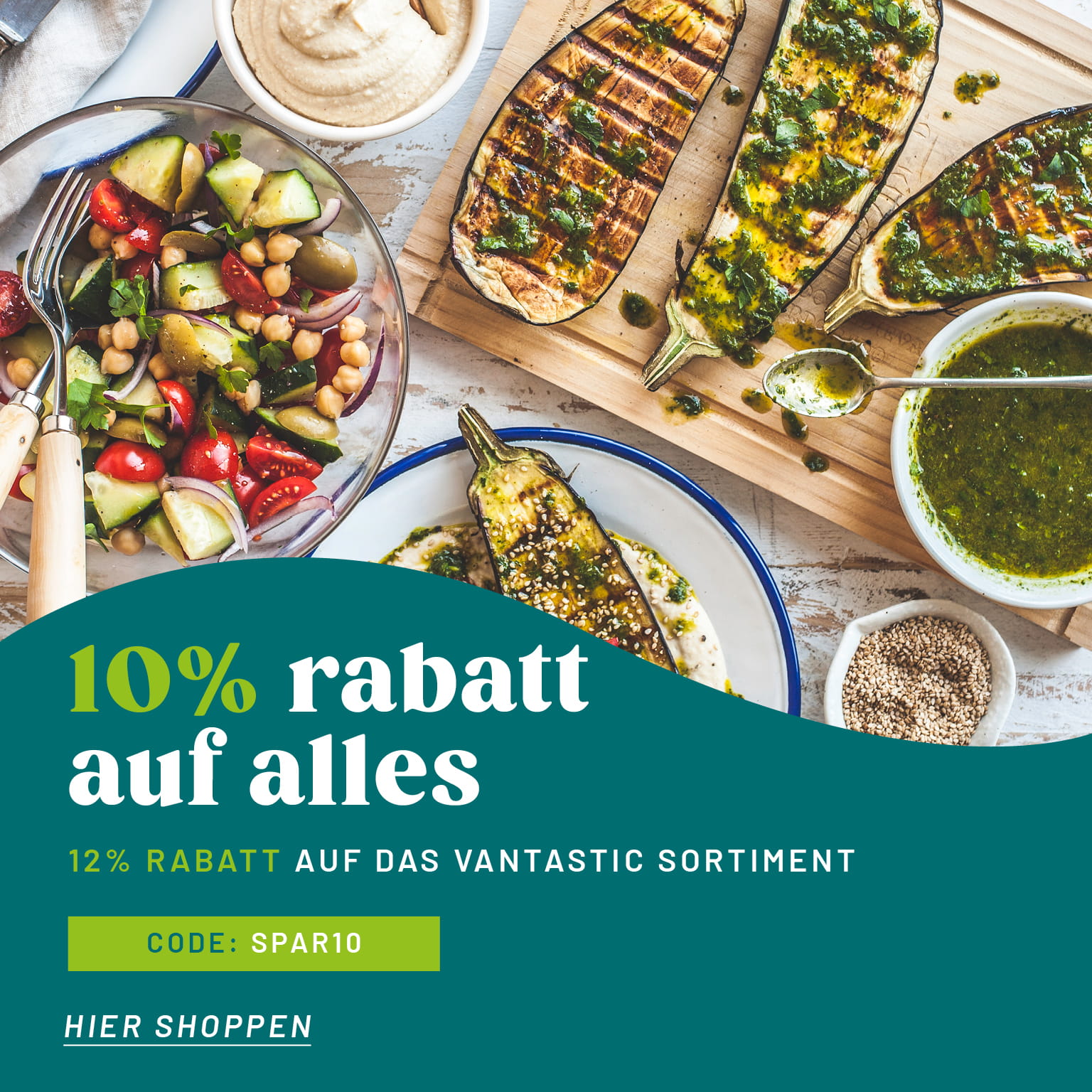 10% Rabatt auf alles