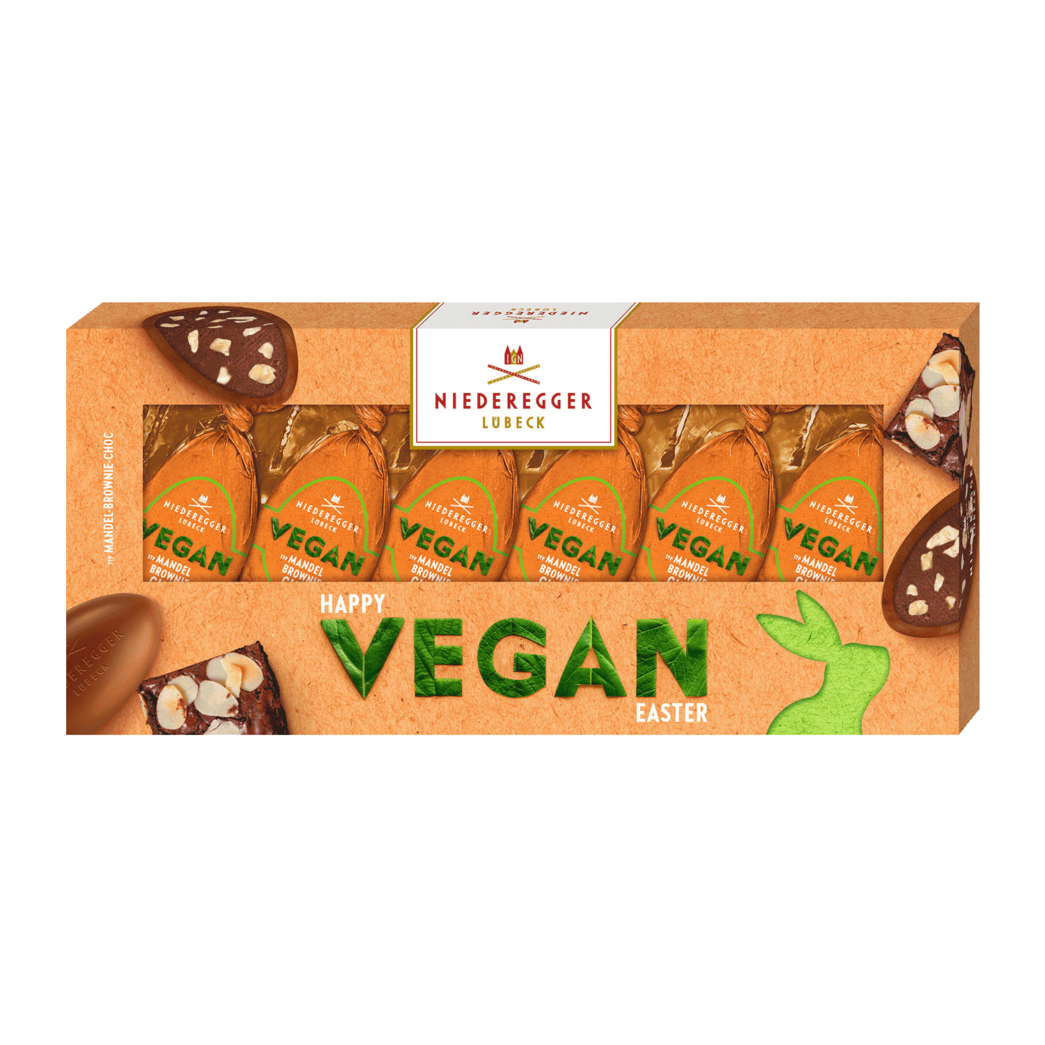 VEGAN Eggs Almond Brownie, 100g