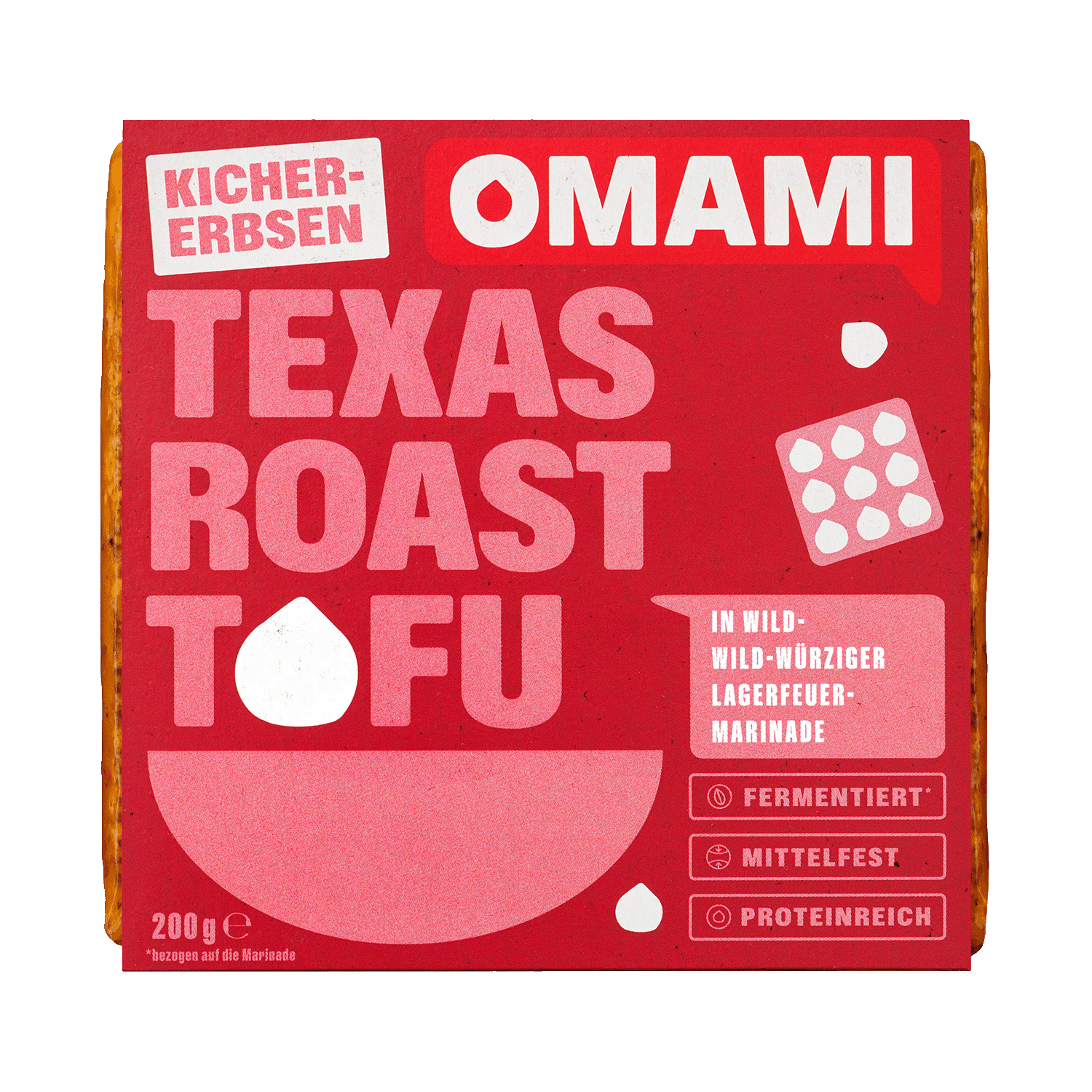 Kichererbsentofu Texas Roast, 200g