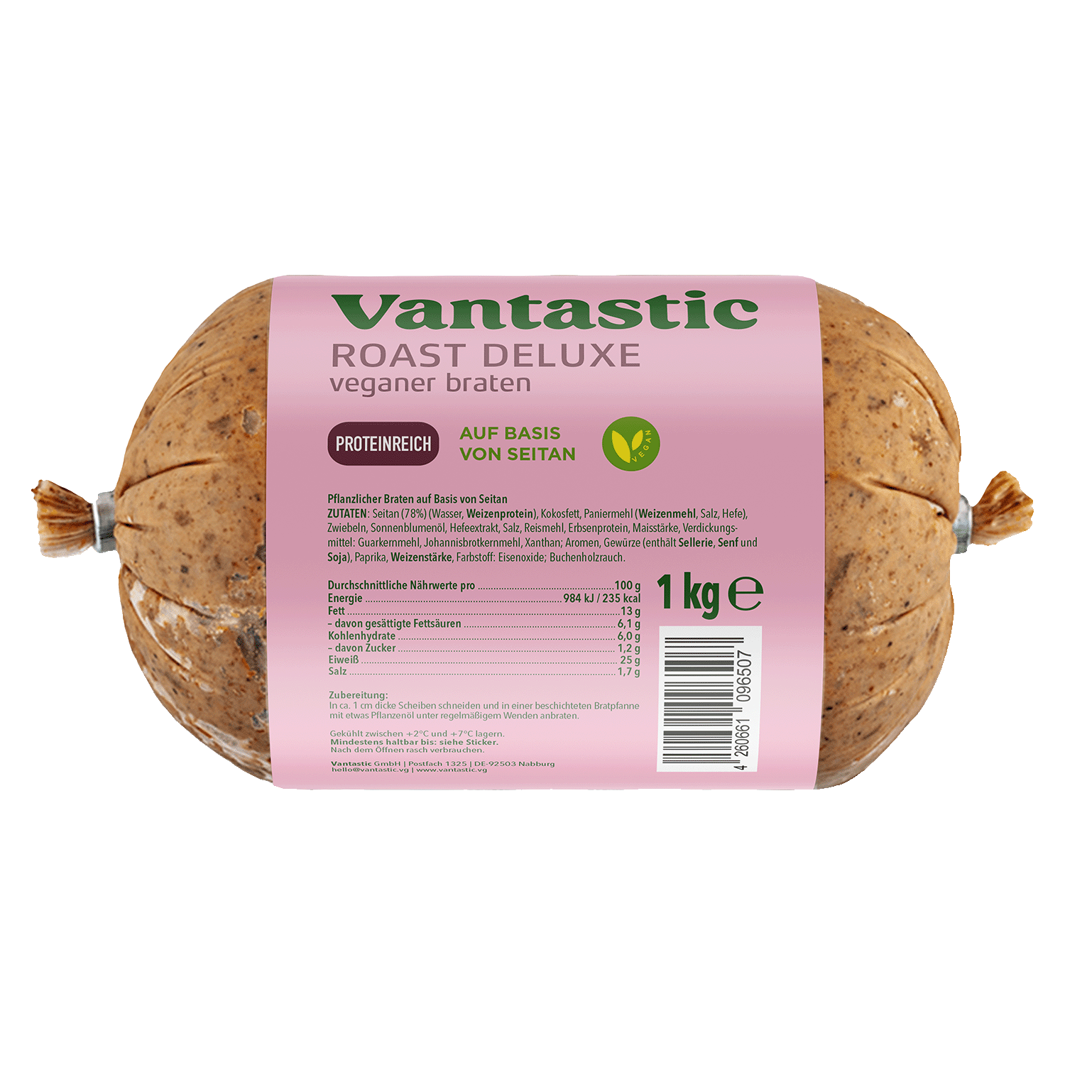 Roast Deluxe veganer Braten, 1kg