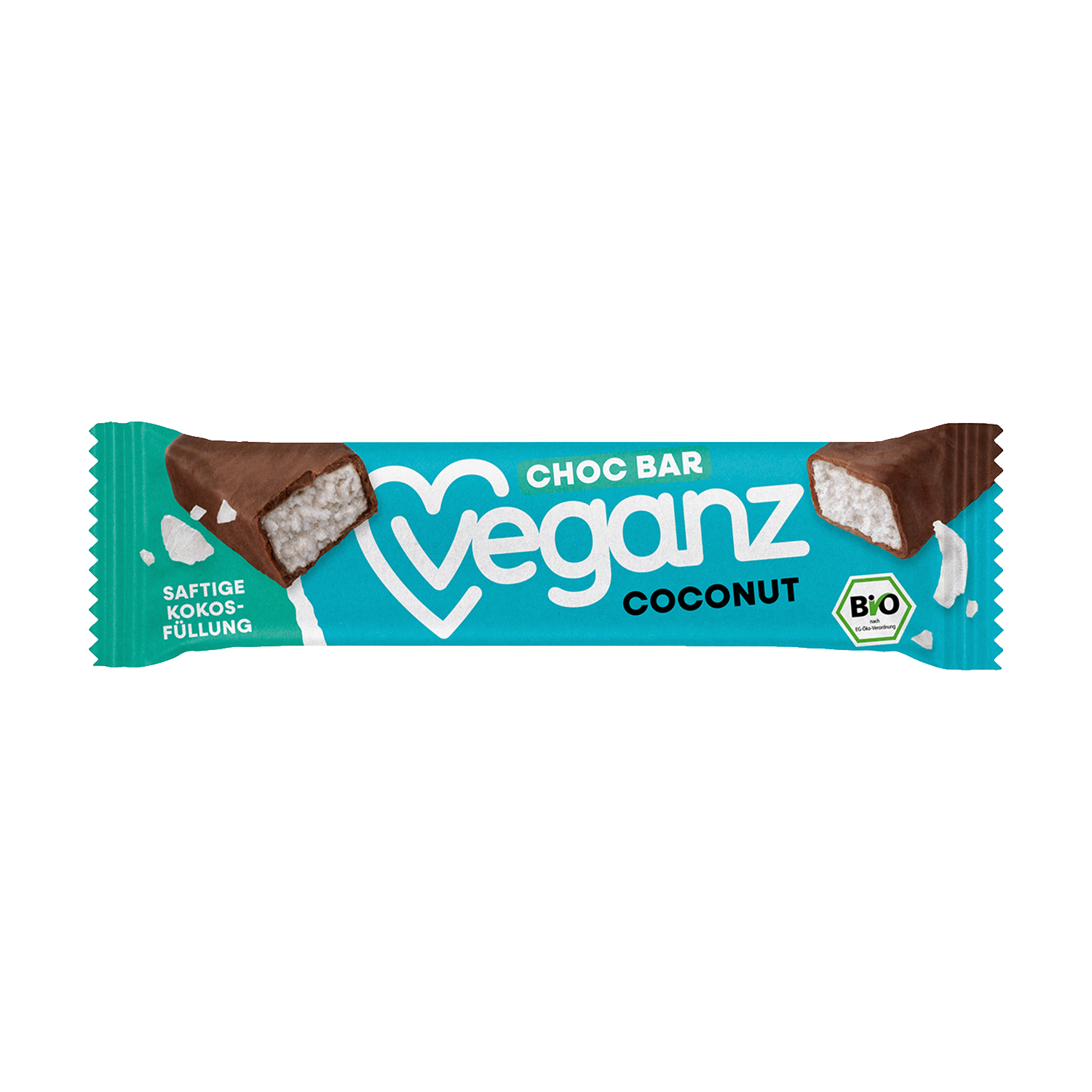 Choc Bar Coconut, BIO, 40g