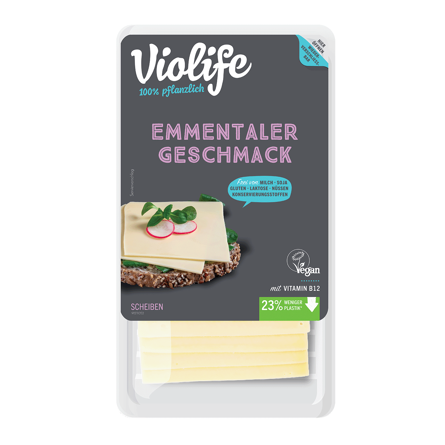 slices Emmental flavour, 140g