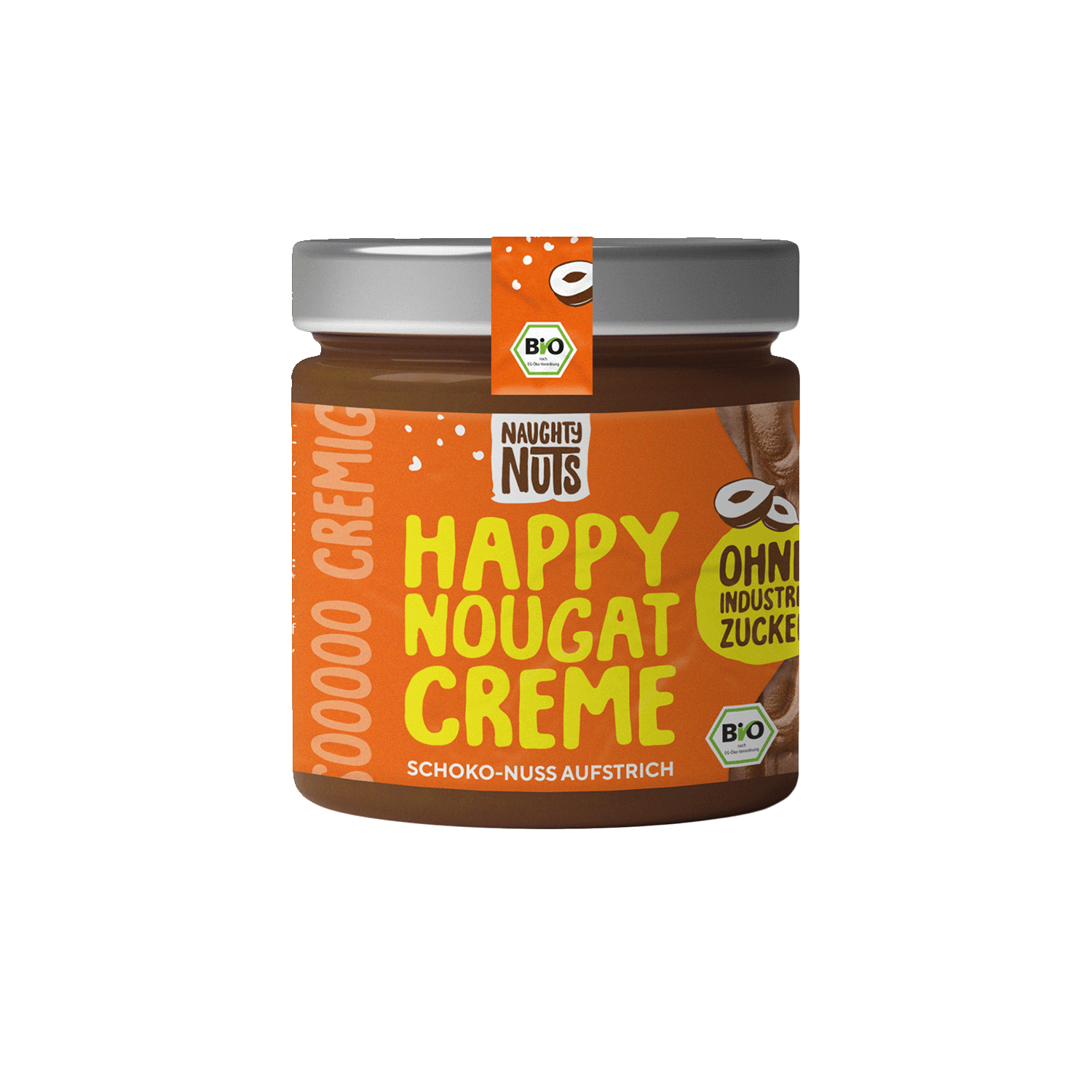 Happy Nougat Creme, Organic, 250g