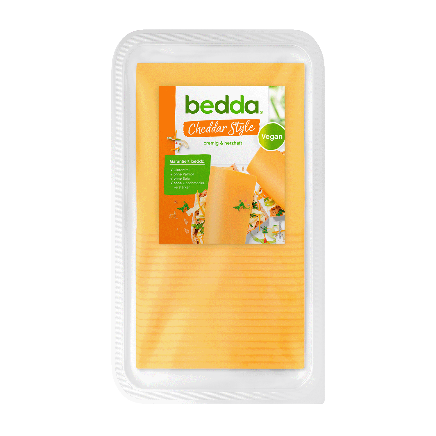 Slices Cheddar Style, 500g