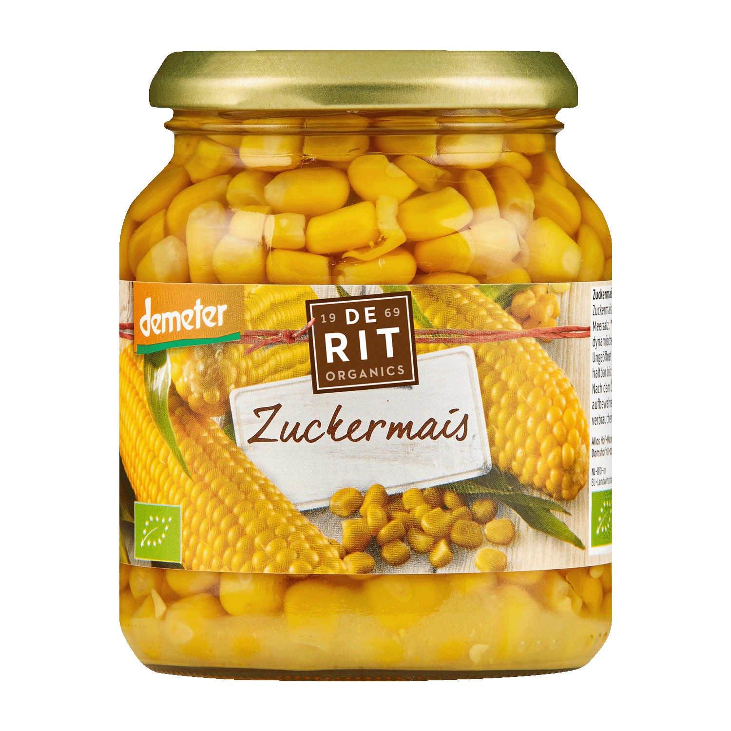 Sweetcorn, Organic, 340g