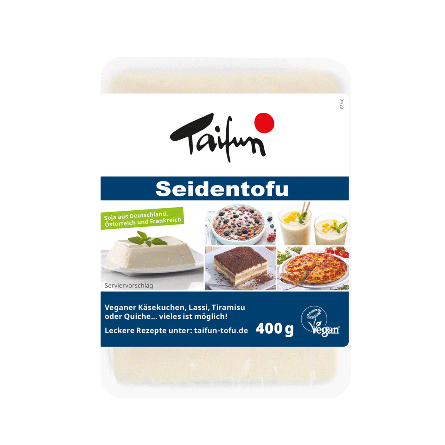 Silken Tofu, Organic, 400g