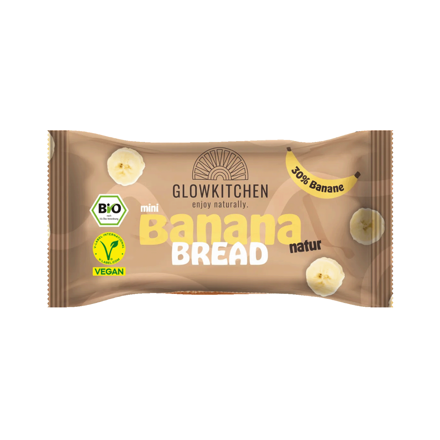 Banana Bread Mini Natural, Organic, 70g