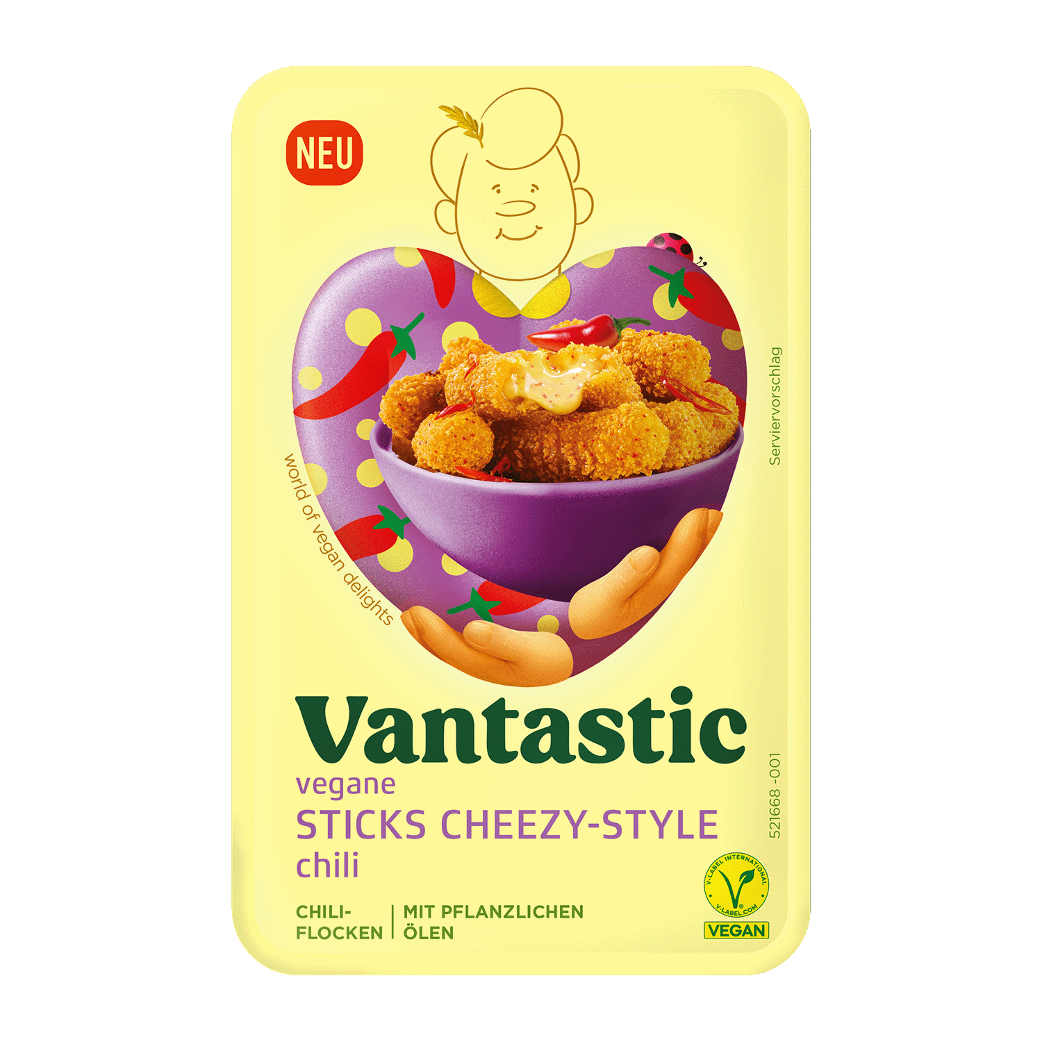 Vegan Sticks Cheezy-Style Chili, 150g