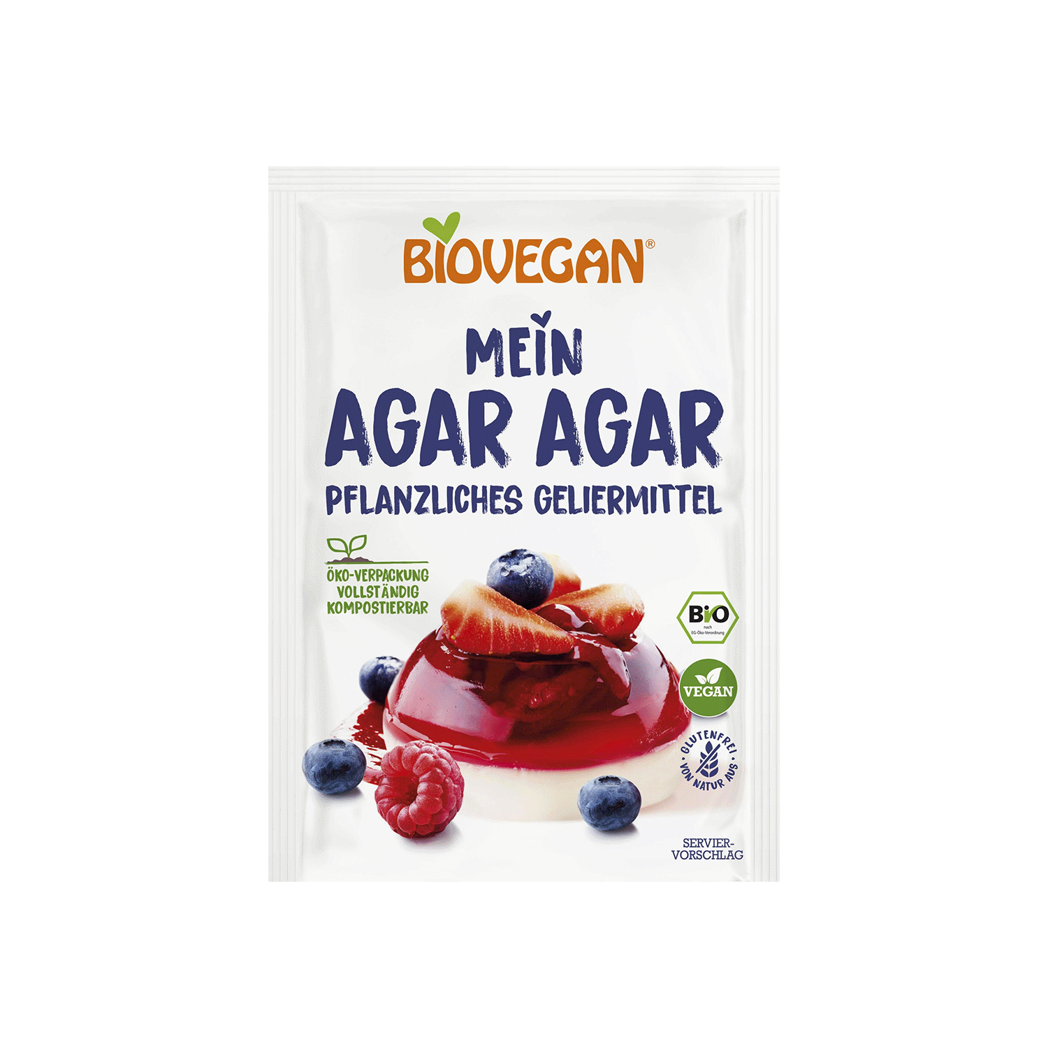 Agar Agar Vegetable Gelling Agent , Organic, 30g