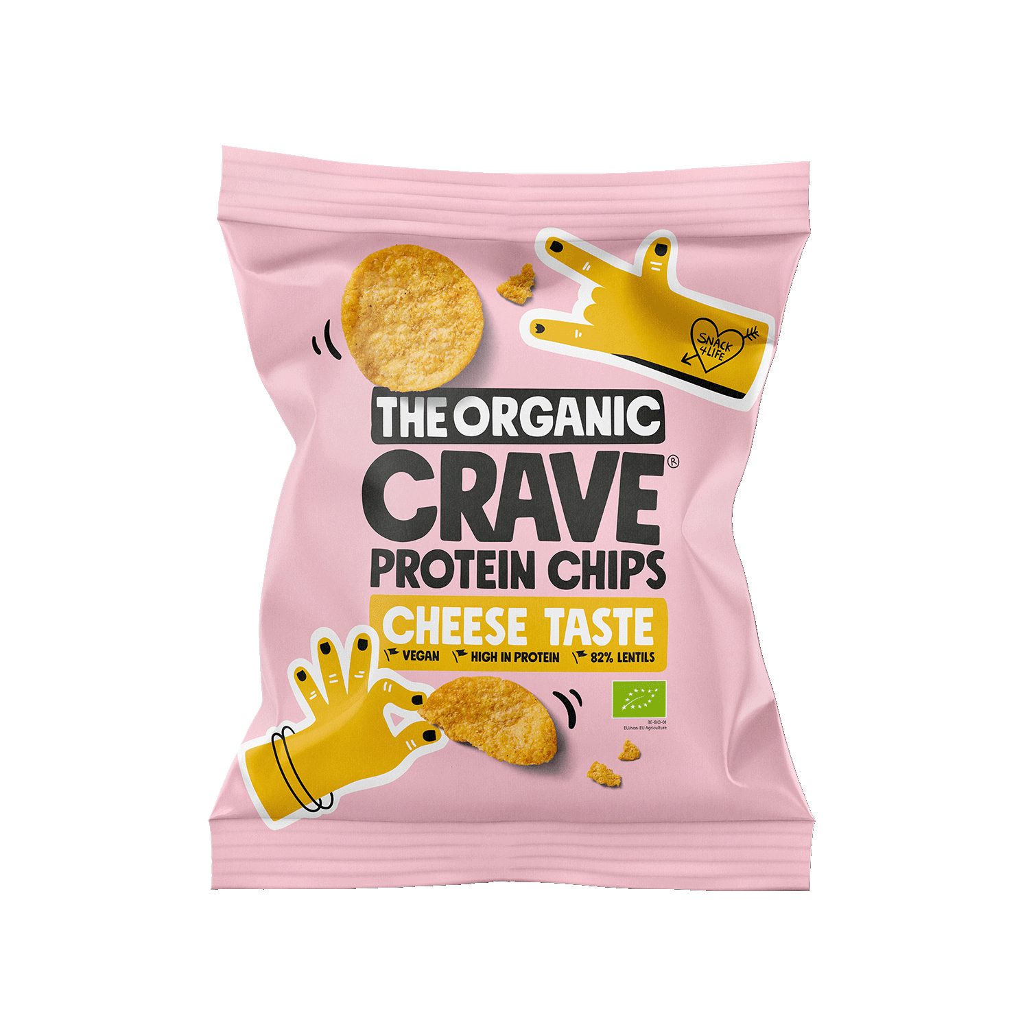 Protein Chips Cheese Taste, Organic, 30g