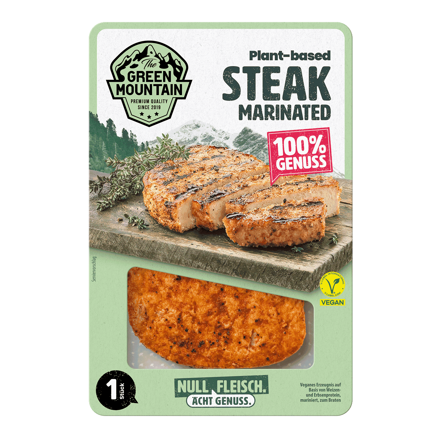 Plant-Based Steak (Schweine-Art), 180g