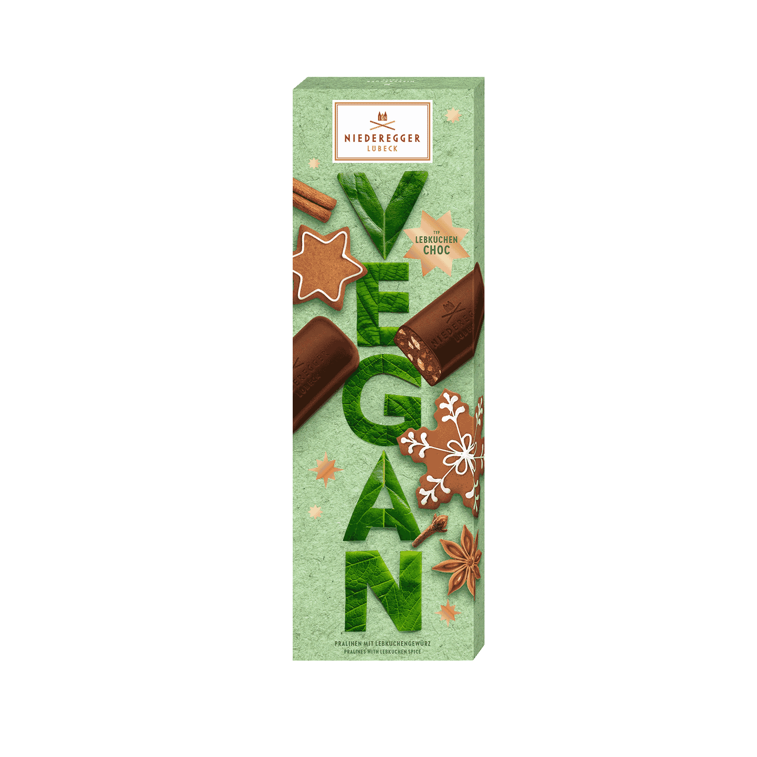 VEGAN Chocolate Classic ‘Gingerbread’, 100g