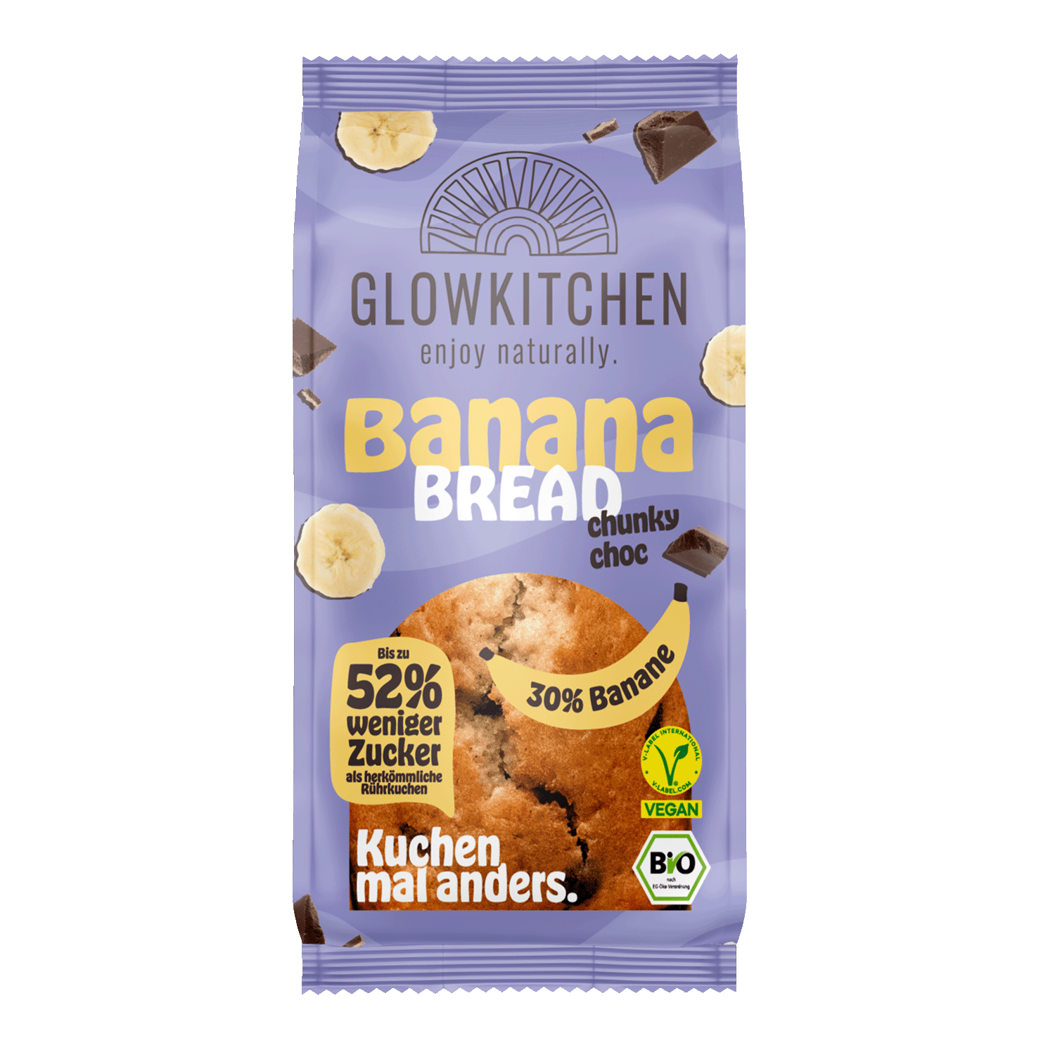 Bananabread Chunky Choc, Organic, 240g