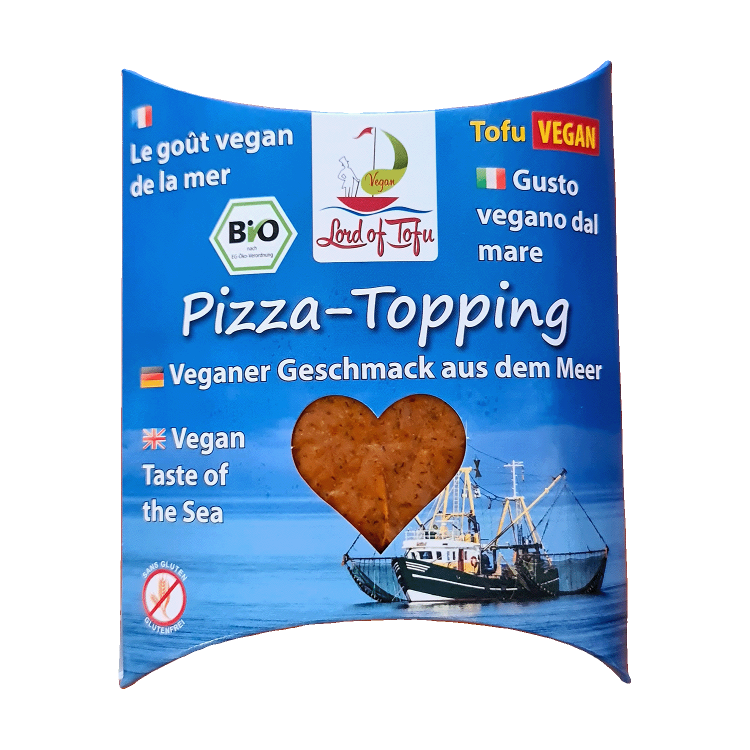 PIZZA TOPPING - verwendbar wie Thunfisch, BIO, 110g