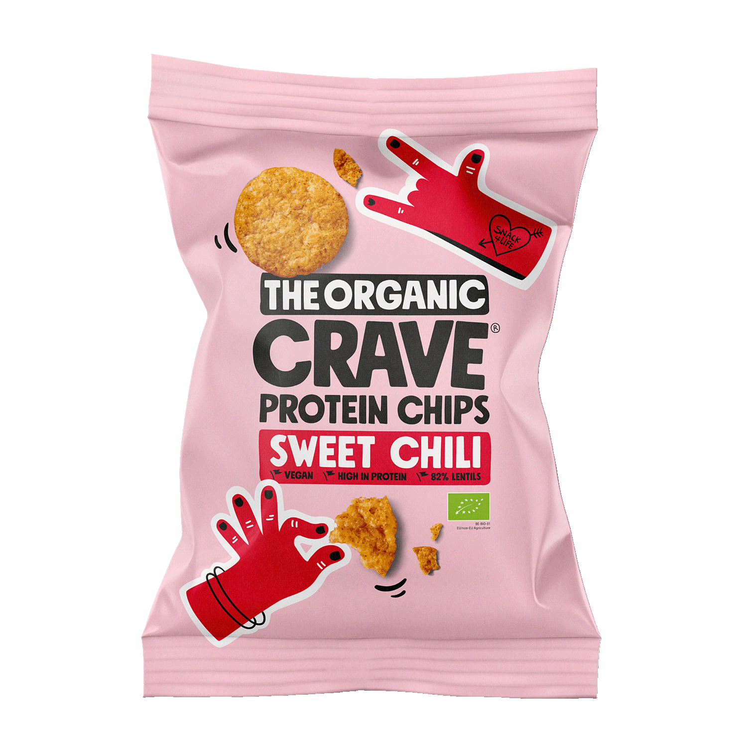 Protein Chips Sweet Chili, Organic, 75g