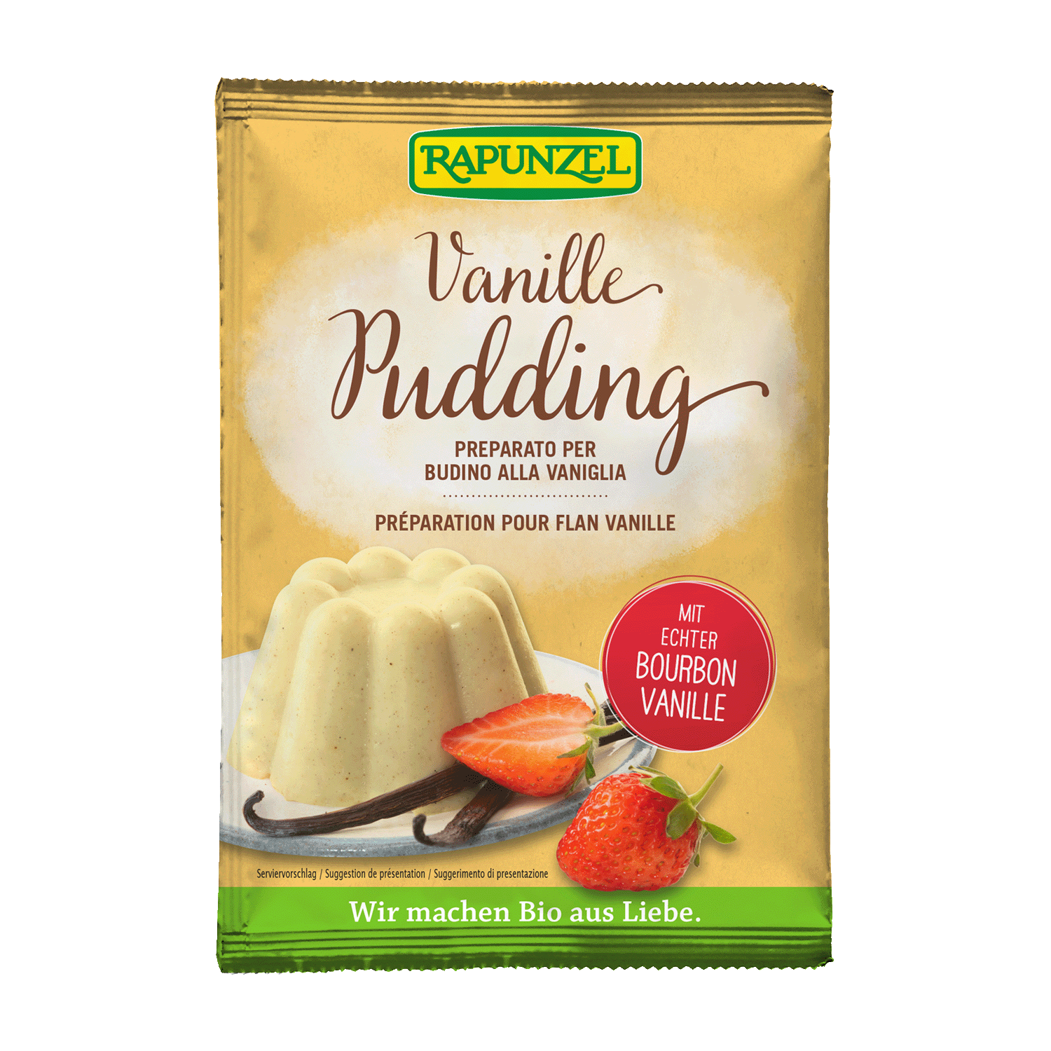Pudding-Pulver Vanille, BIO, 40g