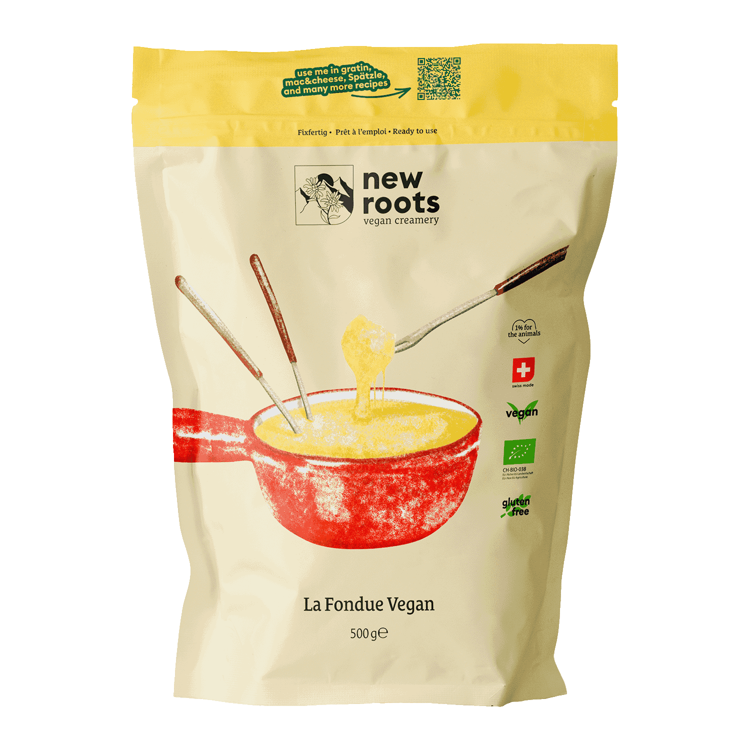 VEGAN CREAMERY LA FONDUE VEGAN, BIO, 500g