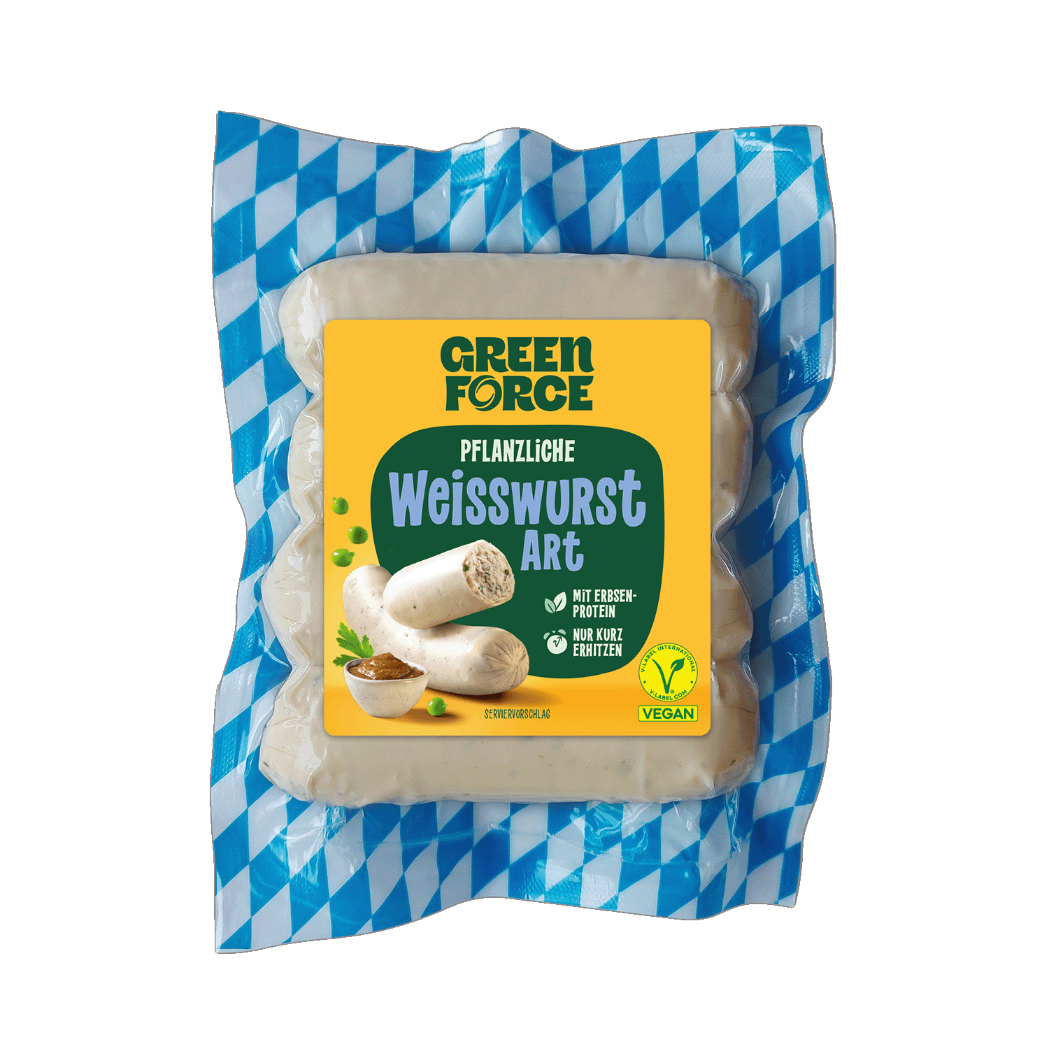 Vegan White Sausage Style, 200g