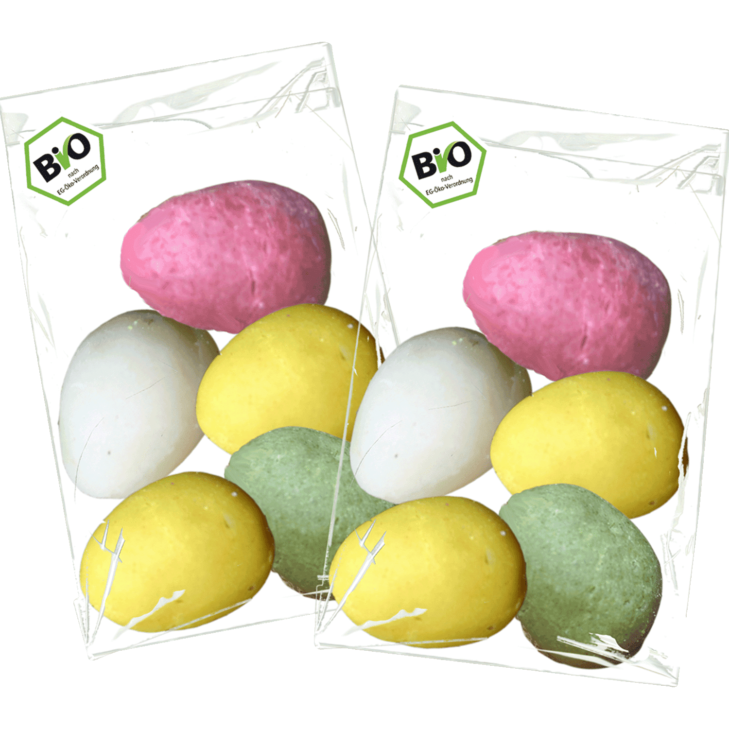 Bunte Nasch-Eier, BIO, 50g