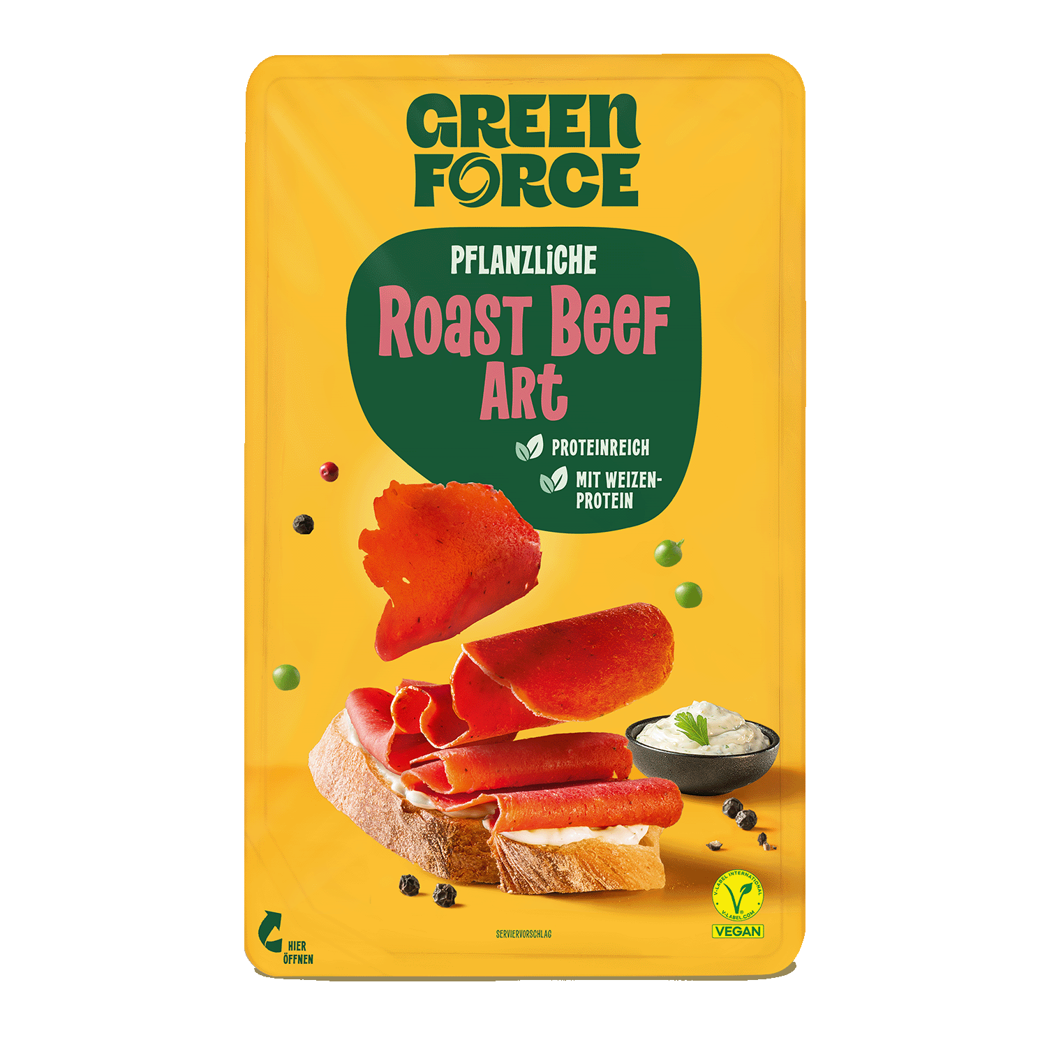 Veganer Aufschnitt Roastbeef Art, 70g